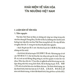 Sách Văn Hóa Tín Ngưỡng Việt Nam