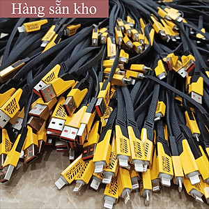 Cáp Sạc 4 Trong 1 đa năng dài 1 mét - công suất 65W, dùng cho nhiều dòng điện thoại 