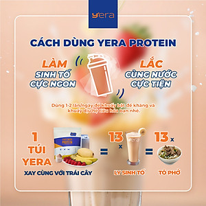 Thực Phẩm Dinh Dưỡng YERA Yeast Based Protein - Túi 415G