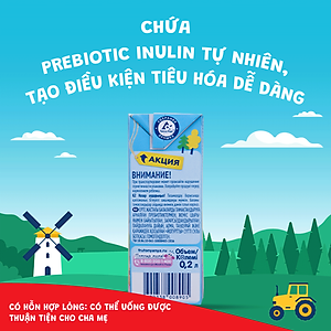 Sữa chua yến mạch vị táo, mâm xôi và việt quất Fruto Nyanya 200ml