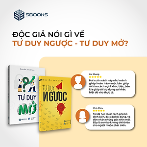 Combo Tư Duy Ngược + Tư Duy Mở (Nguyễn Anh Dũng) SBOOKS