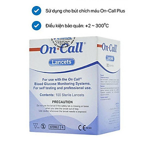Kim chích máu máy đo đường huyết Acon On-call (100 kim / hộp)