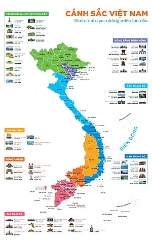 Đất Nước Gấm Hoa - Atlas Việt Nam