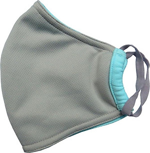 Khẩu trang chống nắng UPF50+ Blue  Zigzag MAS00115