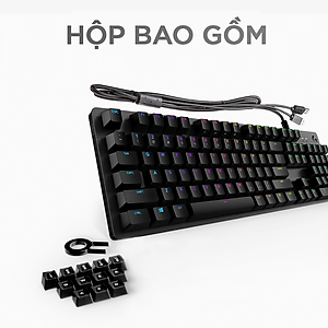 Bàn phím game cơ học Logitech G512 - Hàng chính hãng