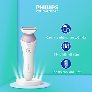 Máy làm sạch lông cho nữ Philips BRL136/00 - Hàng Chính Hãng