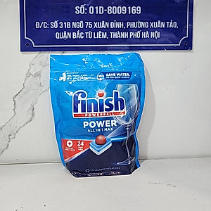 Viên rửa bát finish tổng hợp 3 trong (1 muối bóng bột )