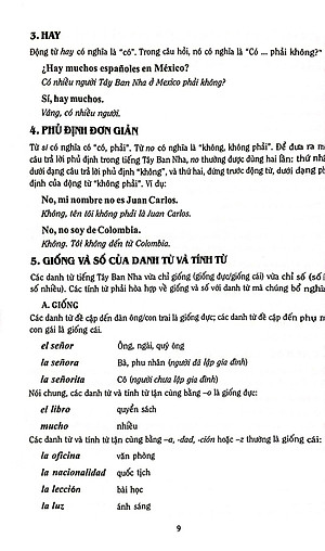 Cẩm Nang Hướng Dẫn Tự Học Tiếng Tây Ban Nha Trình Độ Sơ Cấp - Trung Cấp