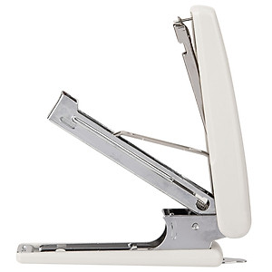 Dập ghim #10 Deli, kèm hộp đựng ghim 15 trang, Đen, xanh, xám - 1 cái E0251