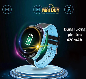 Đồng hồ định vị trẻ em GPS nghe gọi MAI DUY HW11 cảm ứng tiếng việt, có camera, kháng nước cao cấp -Hàng Nhập Khẩu 