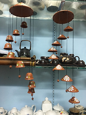 Chuông gió gốm sứ Gia Hưng Bát Tràng