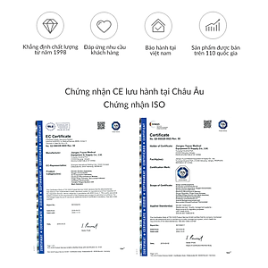 Máy hút dịch 1 bình dành cho người lớn và trẻ em YUWELL 7E-A - Nhập khẩu chính hãng - Bảo hành 2 năm