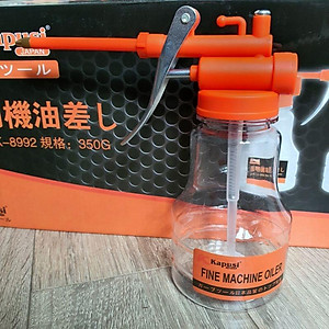 Bình Châm Nhớt 250ml Kapusi | Bình Vịt Dầu Loại Sắt & Nhựa Trong – Dụng Cụ Bơm Nhớt Cầm Tay Cho Thợ Cơ Khí, Garage, Gia