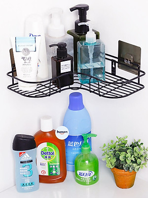 Miếng Dán Thay Thế Kệ Góc Tường Inox 14x6CM Dự Phòng Kệ Tam Giác Tròn Móc Treo Đồ Nặng Siêu Dính