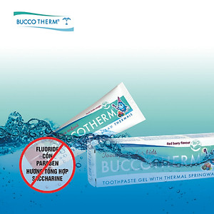 Kem đánh răng hữu cơ trẻ em vị trái cây Buccotherm (dành cho bé từ 3 tuổi) - 50ml