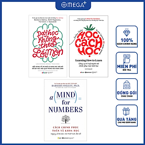 Combo: Học Cách Học+ Dạy Học Không Theo Lối Mòn + Cách Chinh Phục Toán Và Khoa Học