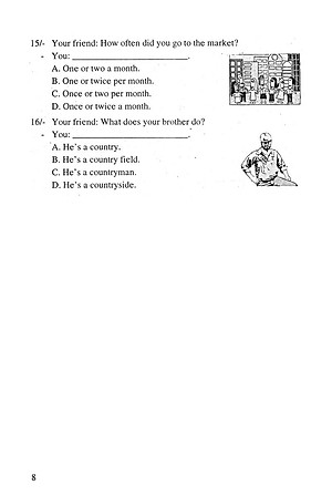 Sách Bài Tập Trắc Nghiệm Tiếng Anh Lớp 8