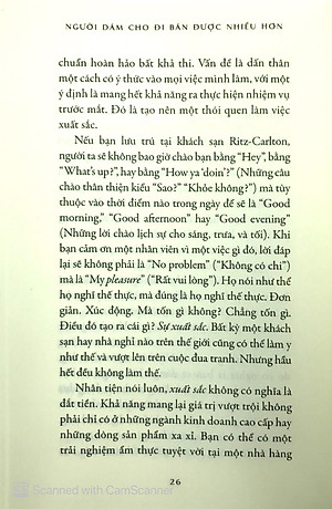 Sách Người Dám Cho Đi - Bán Được Nhiều Hơn