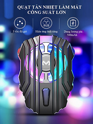 Phụ kiện gaming thương hiệu MEMO - Quạt Tản Nhiệt Điện Thoại - Bao tay chơi game - Mặt hàng thiết yếu cho game thủ - Hàng Chính Hãng Memo