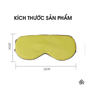 Bịt Che Mắt Ngủ Văn Phòng, Trên Xe Ô tô, Máy Bay, Thoáng Khí, Mềm Mại Cho Giấc Ngủ Ngon, Mặt Nạ Ngủ. Du Lịch Dã Ngoại Phượt Thiền - Giao Màu Ngẫu Nhiên