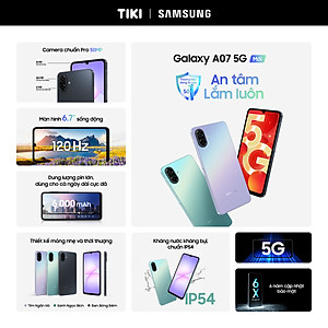 Điện Thoại Samsung Galaxy A07 5G - Hàng Chính Hãng