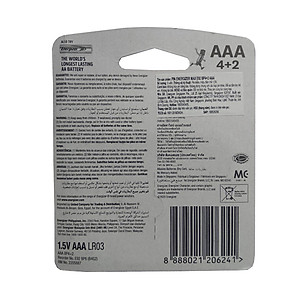 Pin Max 8 + 4 Viên Energizer E92 BP8+4 AAA - Hàng Chính Hãng Model 2020
