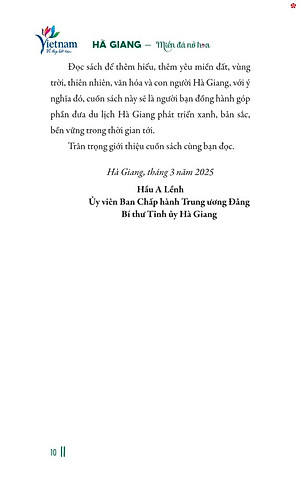 Hà Giang miền đá nở hoa - bản in 2025