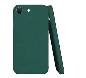 Ốp lưng silicon case cho iPhone 7/8/SE2/SE3 chống bám bẩn mặt lưng siêu mềm mịn, có gờ bảo vệ camera - hàng nhập khẩu