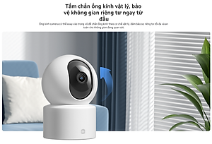 Camera Xiaomi Wifi 360 Mi Home Security Độ Phân Giải Full HD 1080P Đàm Thoại 2 Chiều Cảm Biến Chuyển Động, Chế Độ Chống Trộm - Hàng chính hãng
