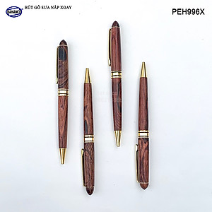 Bút Ký Gỗ Sưa Đỏ - Đẳng Cấp Của Người Thành Đạt/ May Mắn/ Bình An - PEH996X