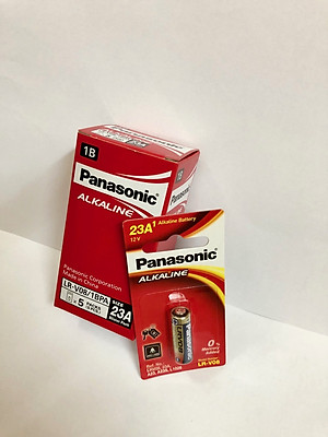Hộp gồm 5 vỉ pin kiềm siêu nhỏ A23 12V Panasonic LR-V08T/1B (Hàng chính hãng) 
