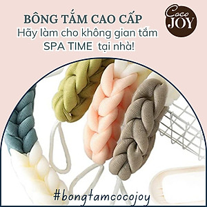 Bông Tắm Dài Mềm Mại Coco Joy