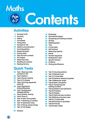 Sách Letts Make It Easy - Maths (Age 6-7)