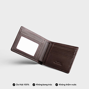 Ví nam da bò Trita ( Thời trang nam dáng ngang cao cấp - Ví da RVN21 )