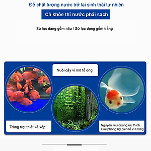 Sứ Lọc Hồ Cá 1.5KG/2KG vật liệu lọc nước bể cá cảnh, hồ thủy sinh cao cấp