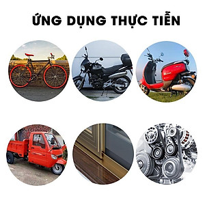 Mỡ trắng bôi trơn giảm chấn, Grease chống rỉ sét. giảm tiếng cọt kẹt trên ô tô kèm chổi quét