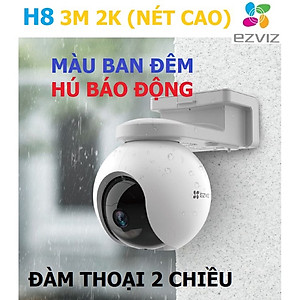 Camera Wifi Trong Nhà Ngoài Trời PTZ EZVIZ Quay Quét 355 độ Tích Hợp Ai - Có Màu Ban Đêm - Hàng Chính Hãng