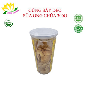 GỪNG SẤY DẺO SỮA ONG CHÚA 300G - HƯƠNG SEN VIỆT