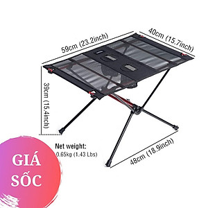  Bàn Xếp Dã Ngoại NatureHike NH19Z027-Z cầm tay Siêu nhẹ cho Du Lịch 