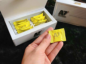 Kẹo Ngậm A7 (ALPHA SEVEN) Tặng Kèm 12 Viên Kẹo Candy B 