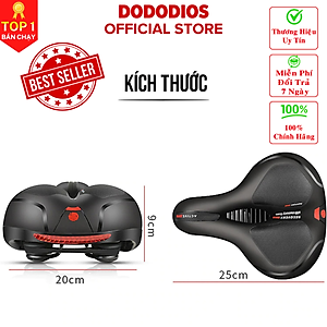 [Chính hãng] yên xe đạp thể thao êm ái thoáng khí dễ lắp đặt - Đệm Yên xe địa hình thể thao chuyên dụng Thương hiệu DoDoDios