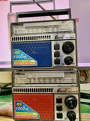 ĐÀI RADIO Pepe-310BTS Nhật bản  Năng Lượng Mặt Trời Mẫu Mới Nhất-Hàng Chính Hãng