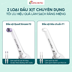 Máy tăm nước vệ sinh răng miệng Philips Sonicare Cordless Power Flosser 3000 HX3826/31 - Hàng chính hãng