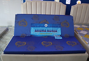 Nệm Bông Ép Gấp 3 Aroma Korea - Nhiều màu giao ngẫu nhiên