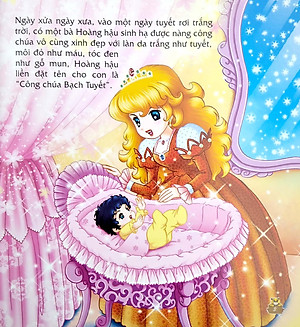 Sách Ngày Xửa Ngày Xưa - Nàng Bạch Tuyết Và Bảy Chú Lùn