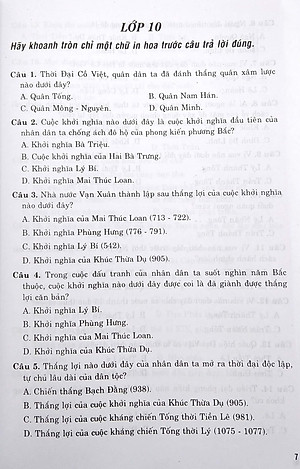 Ôn Tập Luyện Thi Trắc Nghiệm - THPT Quốc Gia 2022: Lịch Sử - Địa Lí - GDCD