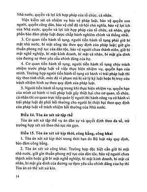 Sách Bộ Luật Tố Tụng Dân Sự Của Nước Cộng Hòa Xã Hội Chủ Nghĩa Việt Nam (2016)