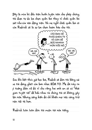 Nhật Ký Chú Bé Nhút Nhát - Tập 2 (Luật của Rodrick) -Phiên bản Tiếng Việt
