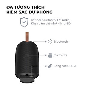 Loa Bluetooth di động Energizer Kiêm Sạc Dự Phòng BTS 061 - Hàng Chính Hãng