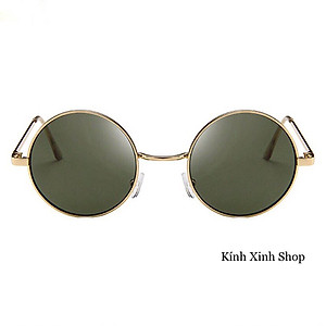 Kính râm Mắt Tròn Thầy Bói/ Thầy Đồ Thời Trang Hàn Quốc Cao Cấp